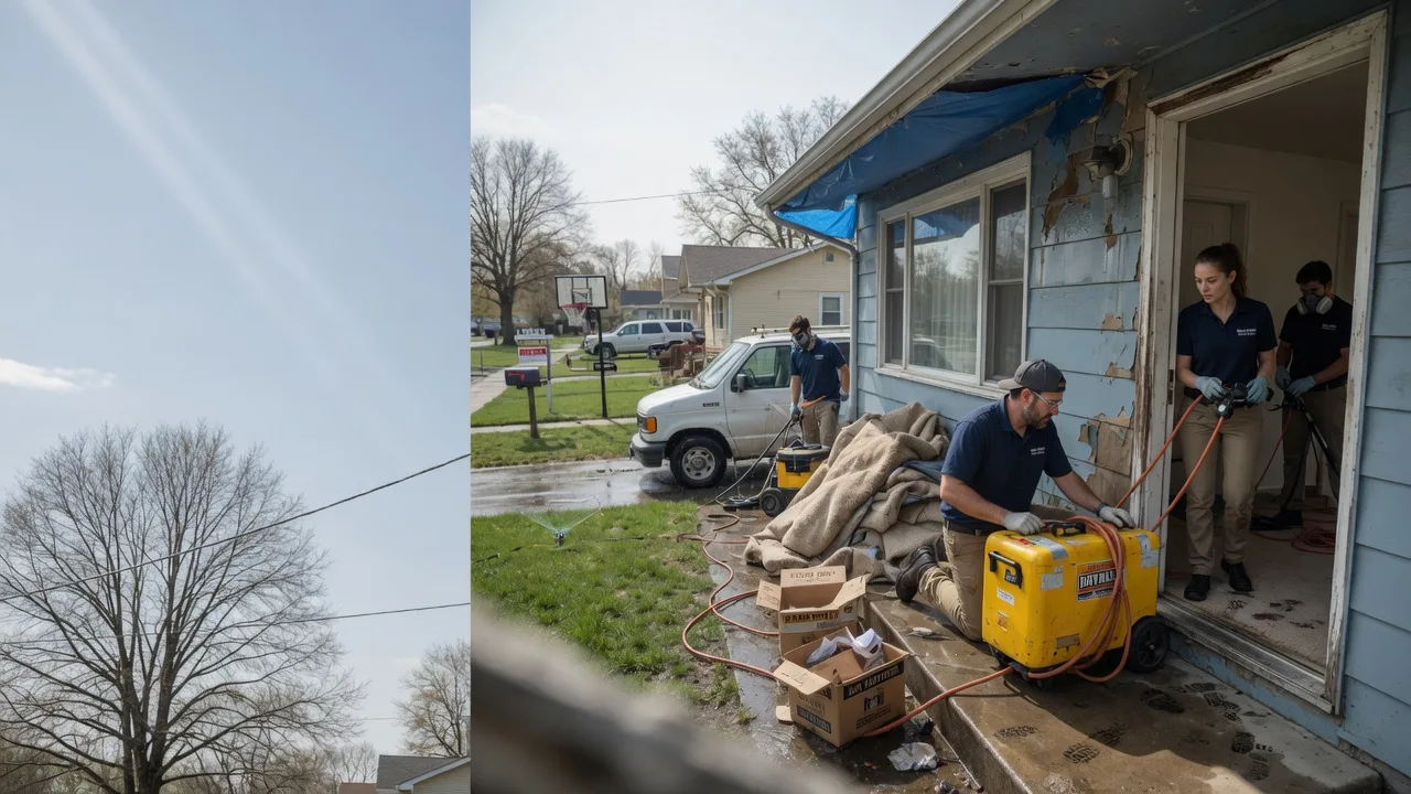 Basement Flood Cleanup in Paradis, LA near me
